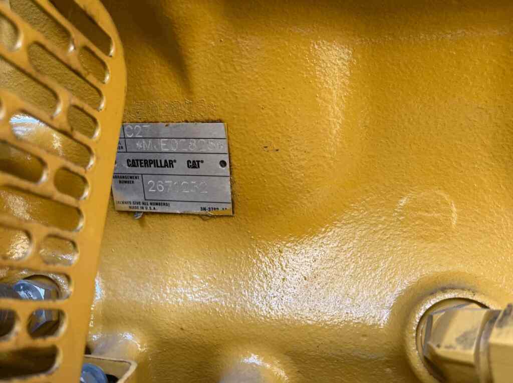 Caterpillar C27 Standby Diesel Generator